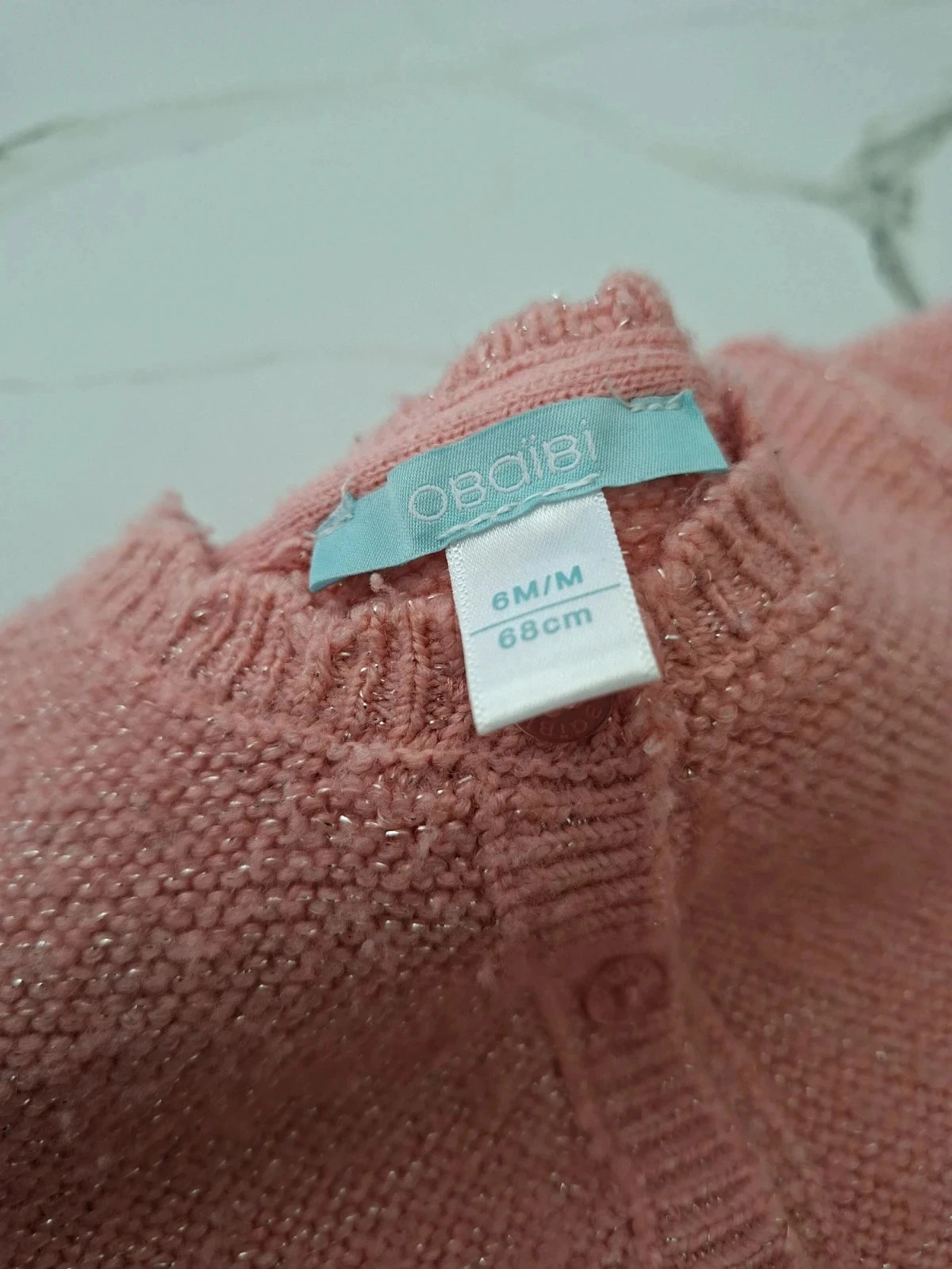 Gilet en laine fille 6 mois - Obaïbi – photo 3